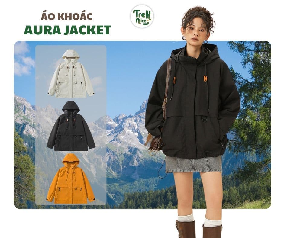 Aura Jacket – Chiếc áo cho những chuyến đi được chuẩn bị kỹ