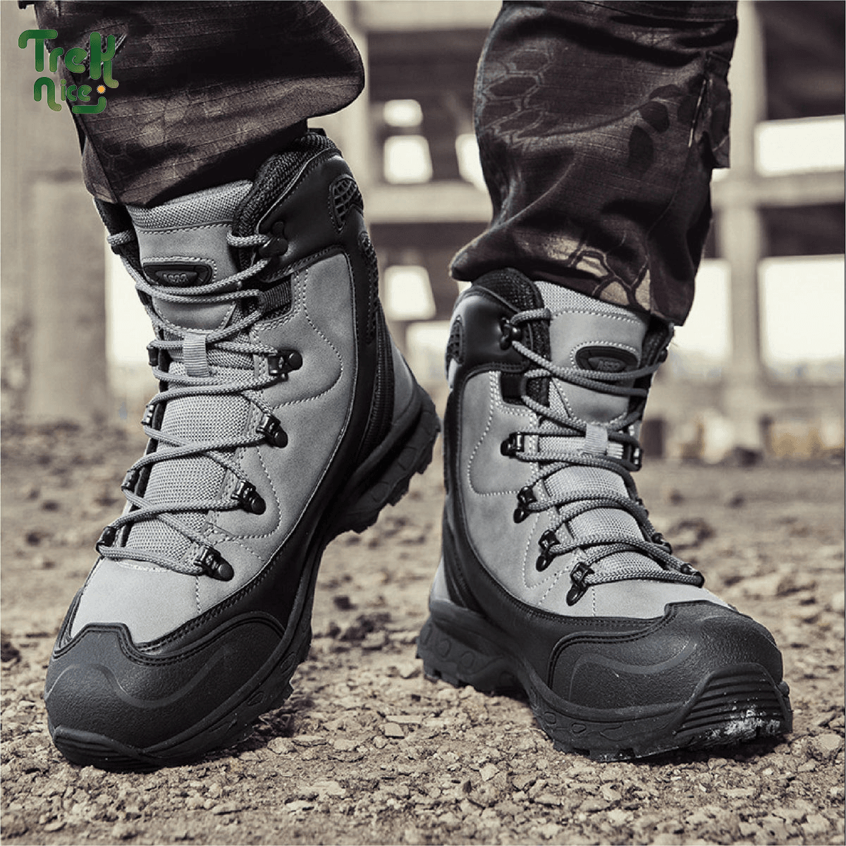 Giày dã ngoại cao cổ chống nước ADV Boots – phù hợp xe số, xe côn đường dài