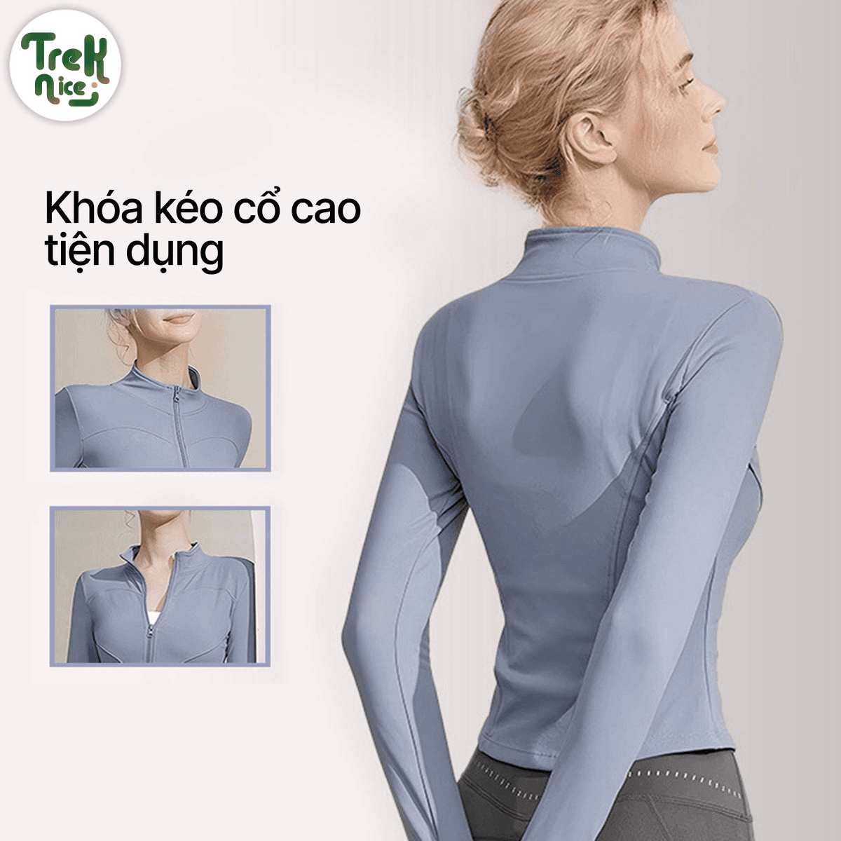 Áo khoác croptop thể thao nữ Flexy- mỏng nhẹ, co giãn, tôn dáng