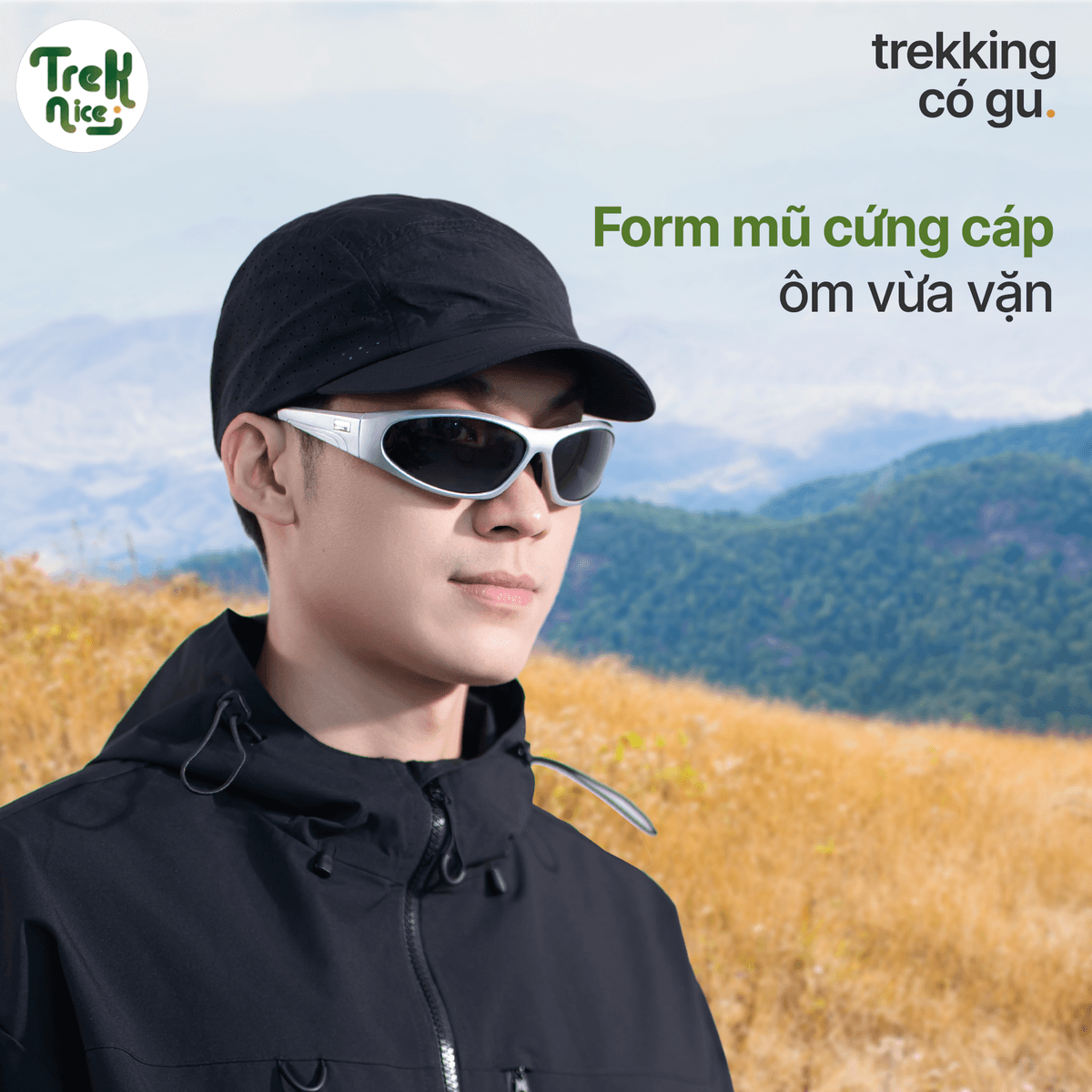 Mũ Lưỡi Trai Trek Cap – Mỏng Nhẹ, Thoáng Khí, Thời Trang