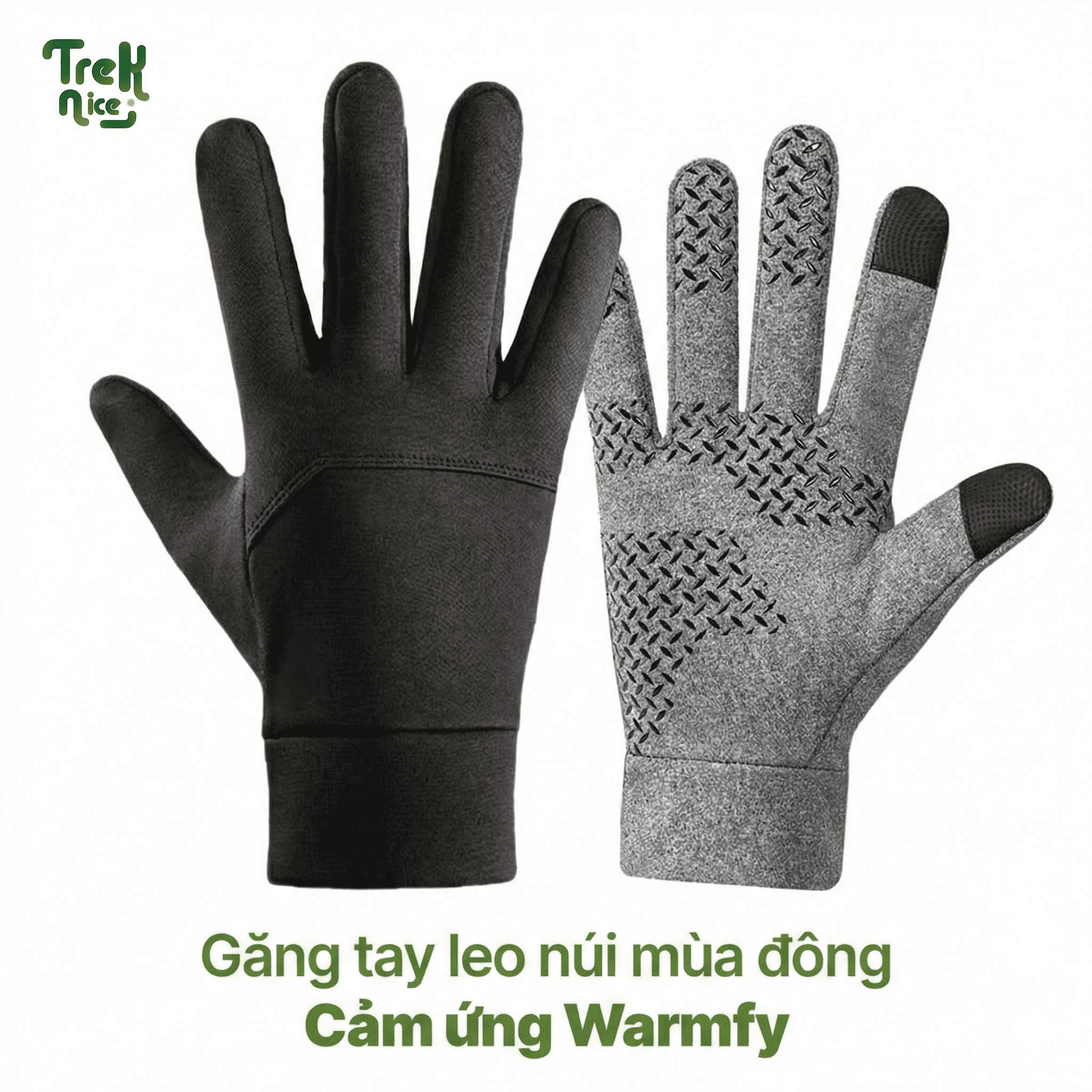 Găng tay leo núi cảm ứng Warmfy - Ấm áp, dễ chịu cho mùa đông