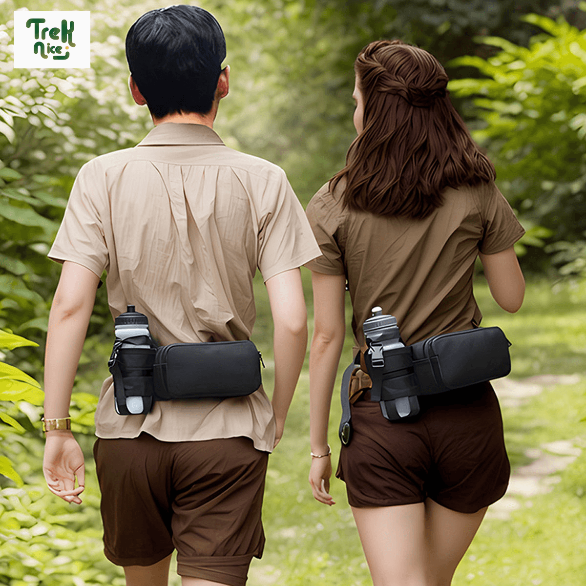 Túi đeo hông chạy bộ kèm chai nước – Nhỏ gọn, tiện lợi, đồng hành mọi cung đường