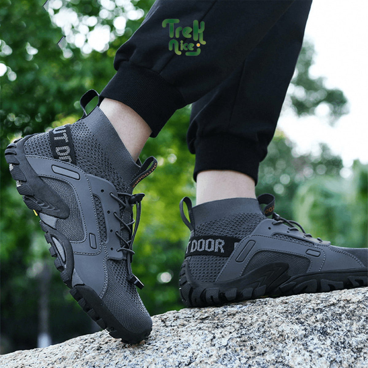 Giày Trekking Boots - Siêu nhẹ, siêu bền, thoáng khí, mau khô