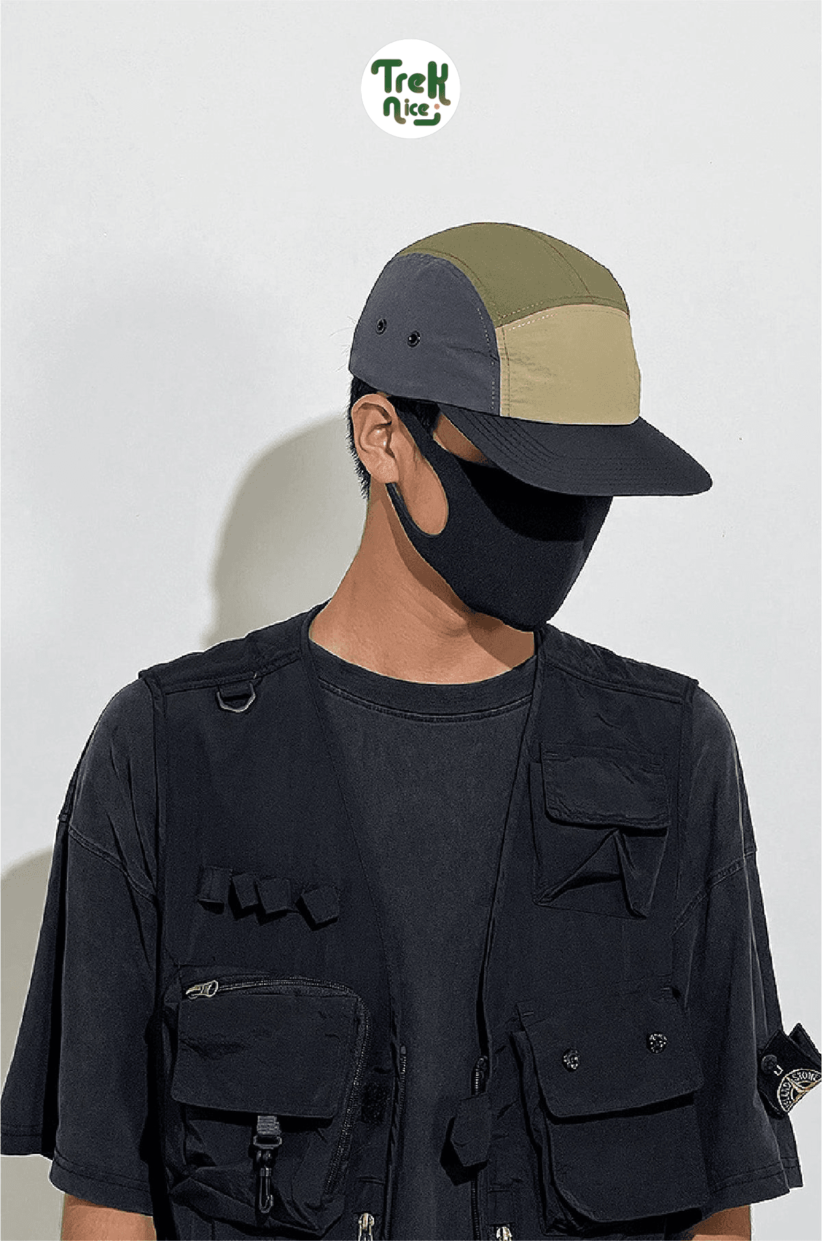 Mũ lưỡi chai chống nước chống tia UV - Camping Cap